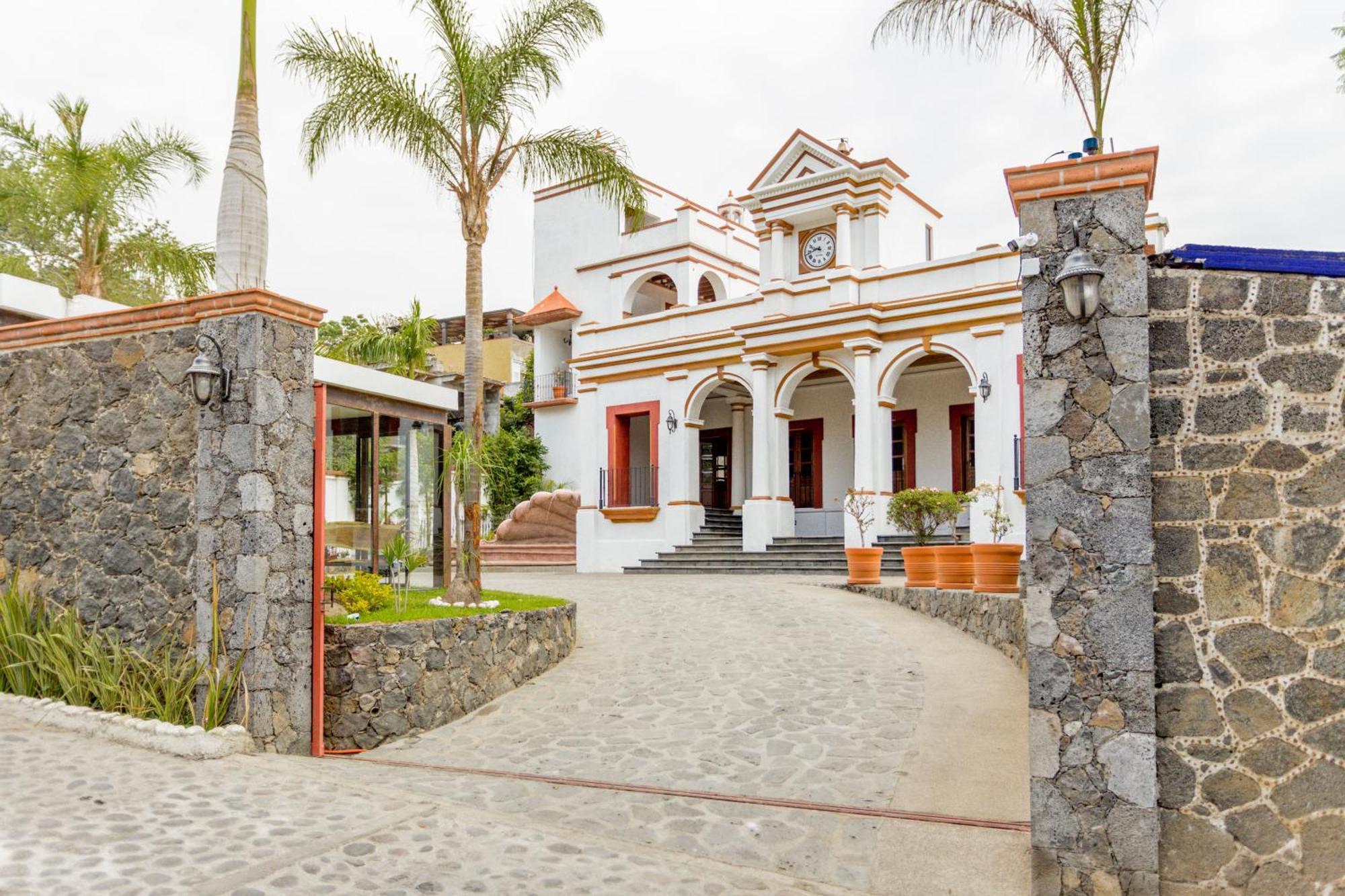 Palacio Del Cobre Tepoztlán Exteriör bild