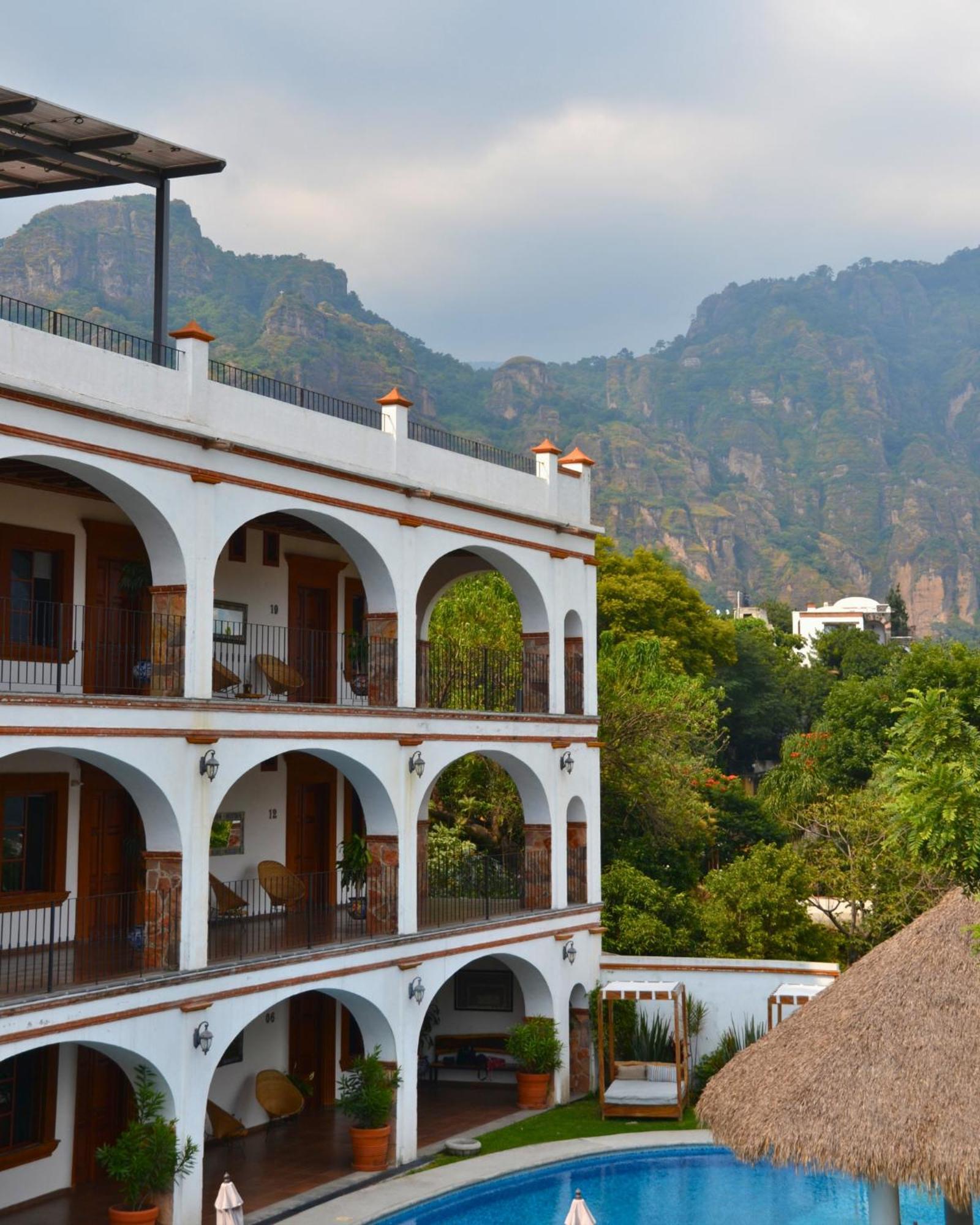 Palacio Del Cobre Tepoztlán Exteriör bild